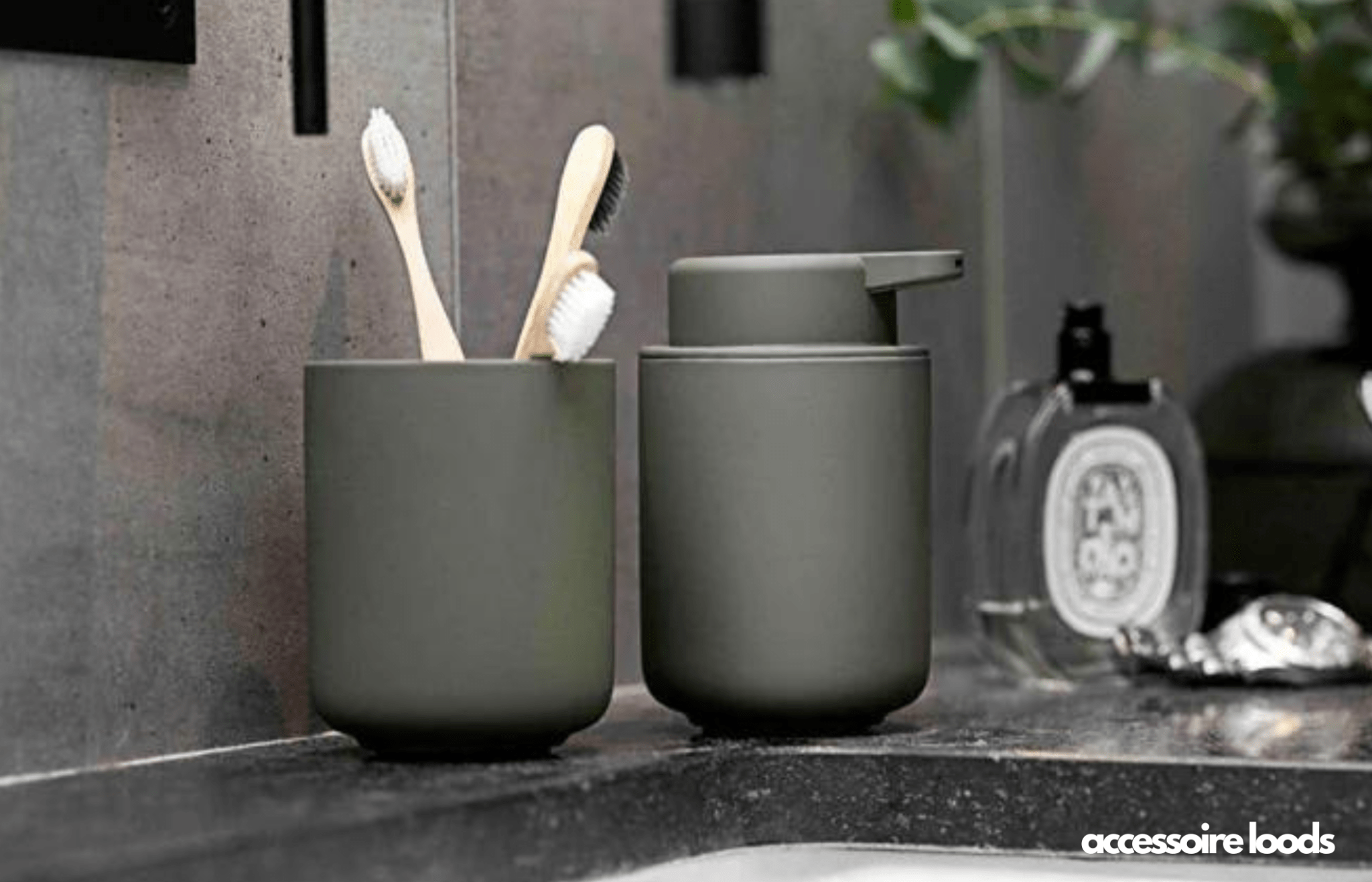 Nova Tandenborstel beker van Zone Denmark: Een stijlvolle oplossing voor je badkamer - Accessoire Loods