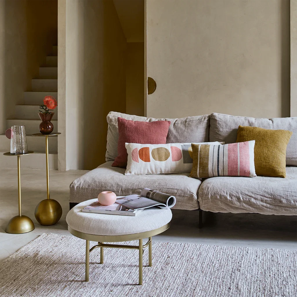 Side table S, Gold