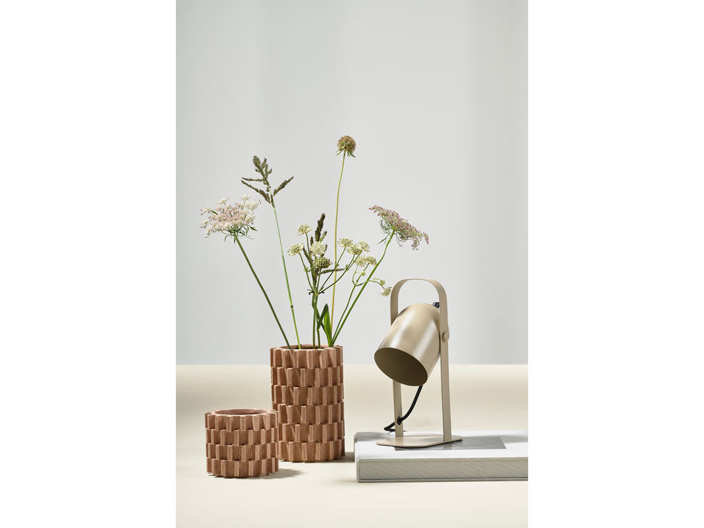 Villa Collection Nesvik Tafellamp 15 x 11 x 28,5 cm Sand