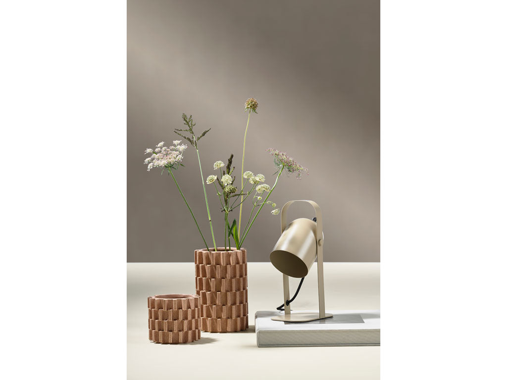 Villa Collection Nesvik Tafellamp 15 x 11 x 28,5 cm Sand