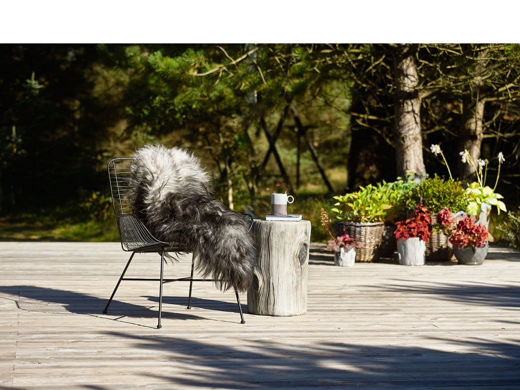 Villa Collection Stoel Svale-serie Metaal Zwart 67 x 63 x 77 cm - Accessoire Loods