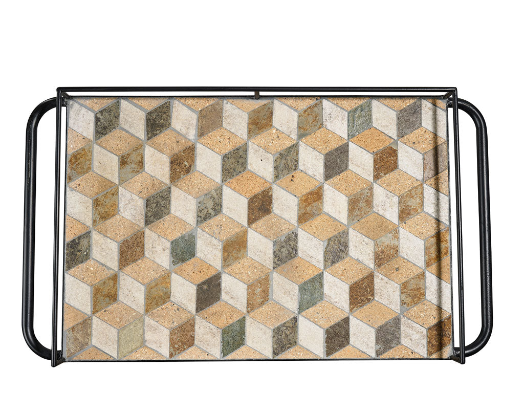 Villa Collection Karv Barkar 81 x 46 x 83 cm Zwart Ijzer