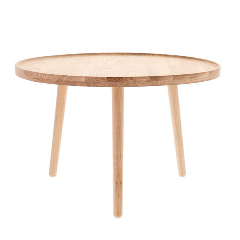 Villa Collection Ebern houten salontafel whitewash - 70,5 x 44,5 cm