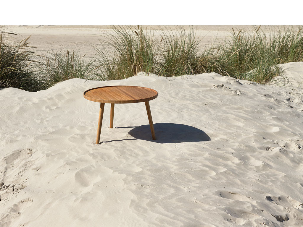 Salontafel Eikenhout Nature oiled 70.5 x 70.5 x 44.5 cm