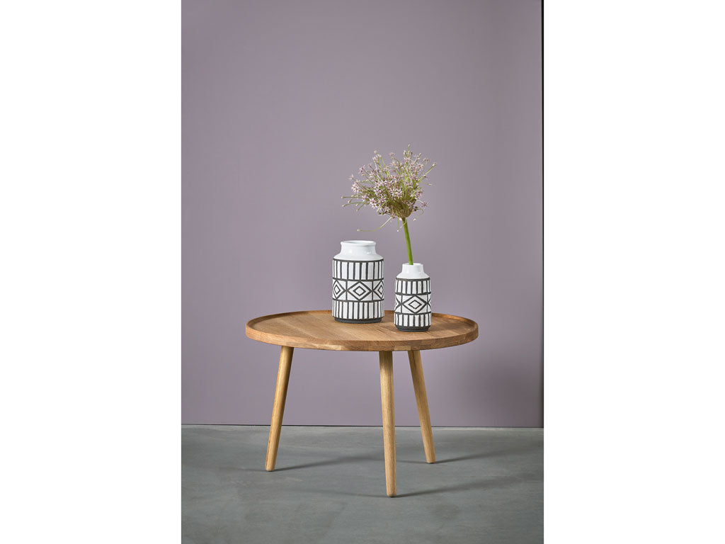 Salontafel Eikenhout Nature oiled 70.5 x 70.5 x 44.5 cm