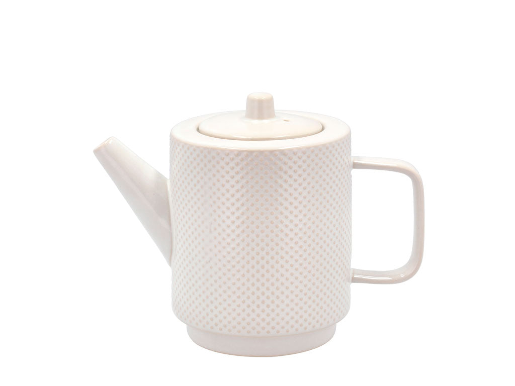 Villa Collection Elstra Theepot 1,05 liter Offwhite - Accessoire Loods