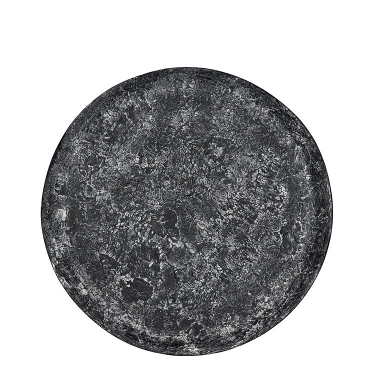 Villa Collection Torden Wanddecoratie Dia 32 x 3 cm Zwart