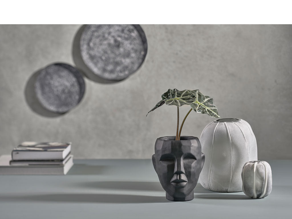 Villa Collection Torden Wanddecoratie Dia 32 x 3 cm Zwart - Accessoire Loods