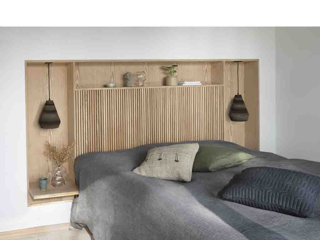Villa Collection Talvik Beeldje Hoofd 8,5 x 8,5 x 15 cm Licht Olijfgroen