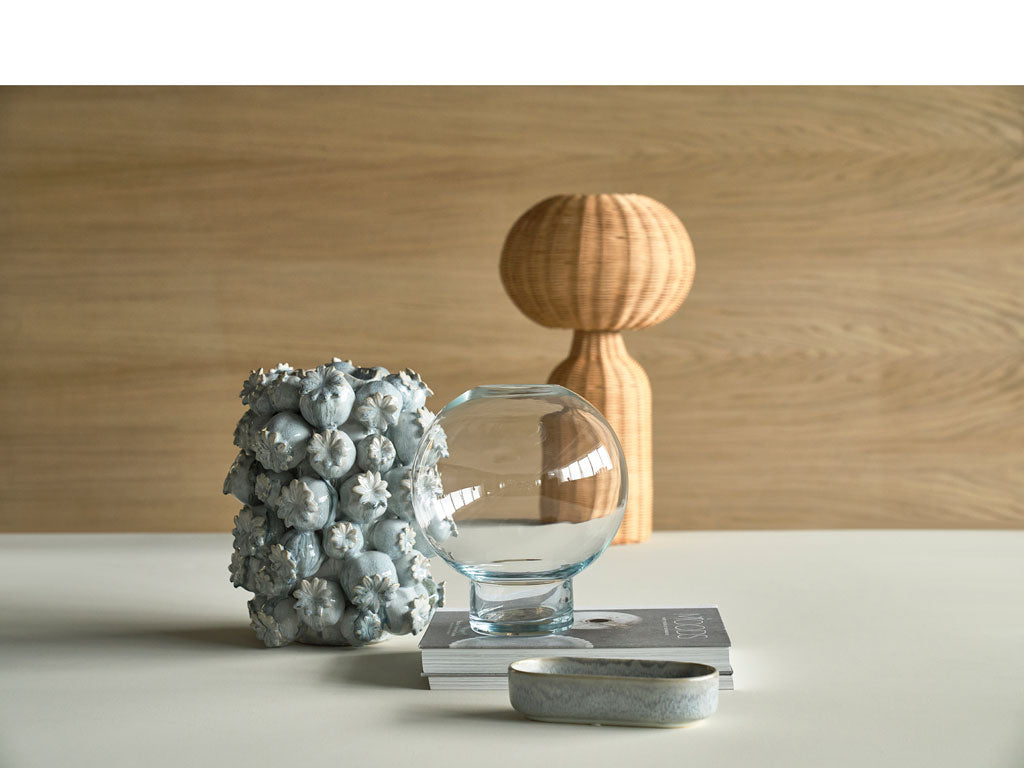 Villa Collection Elha Vase/Bloempot Dia 23,5 x 32 cm Cream - Accessoire Loods