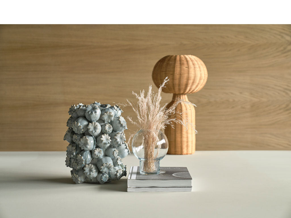 Villa Collection Elha Vase/Bloempot Dia 23,5 x 32 cm Cream - Accessoire Loods