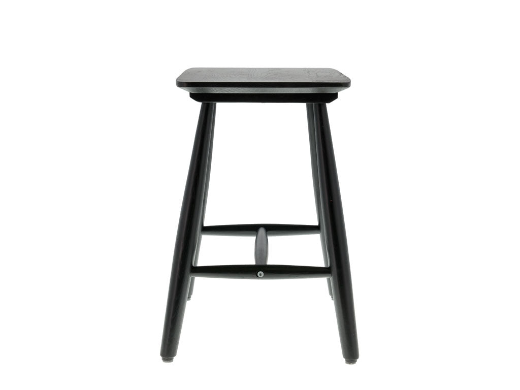 Villa Collection Bast Kruk 46,5 x 28 x 45 cm Zwart - Accessoire Loods