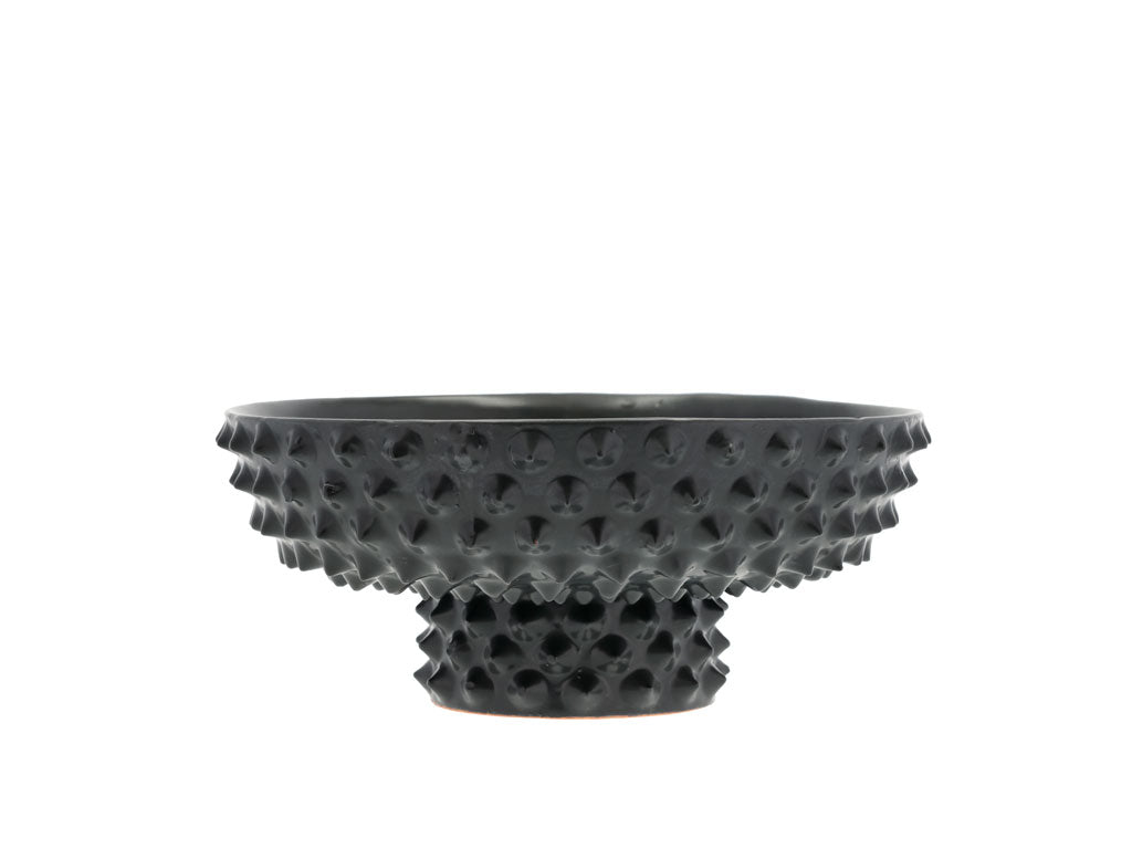 Villa Collection Vaest Schaal Dia 28 x 11 cm Mat zwart - Accessoire Loods