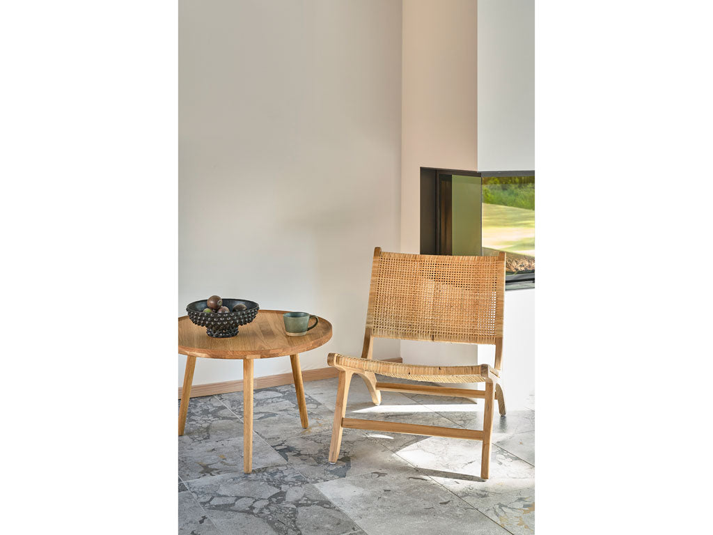 Villa Collection Vaest Schaal Dia 28 x 11 cm Mat zwart - Accessoire Loods