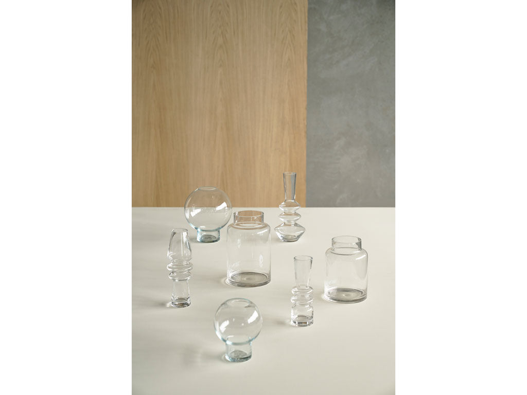 Villa Collection Trio Vaas Dia 7 x 20 cm Helder - Accessoire Loods