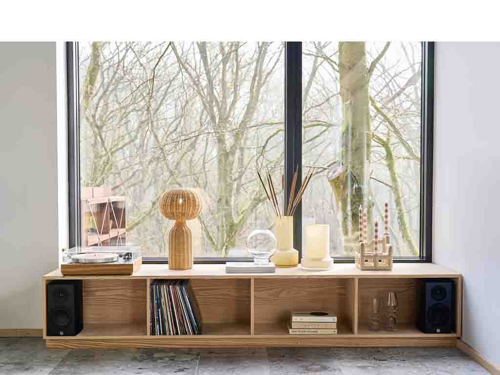 Villa Collection Trio Vaas Dia 7 x 20 cm Helder - Accessoire Loods