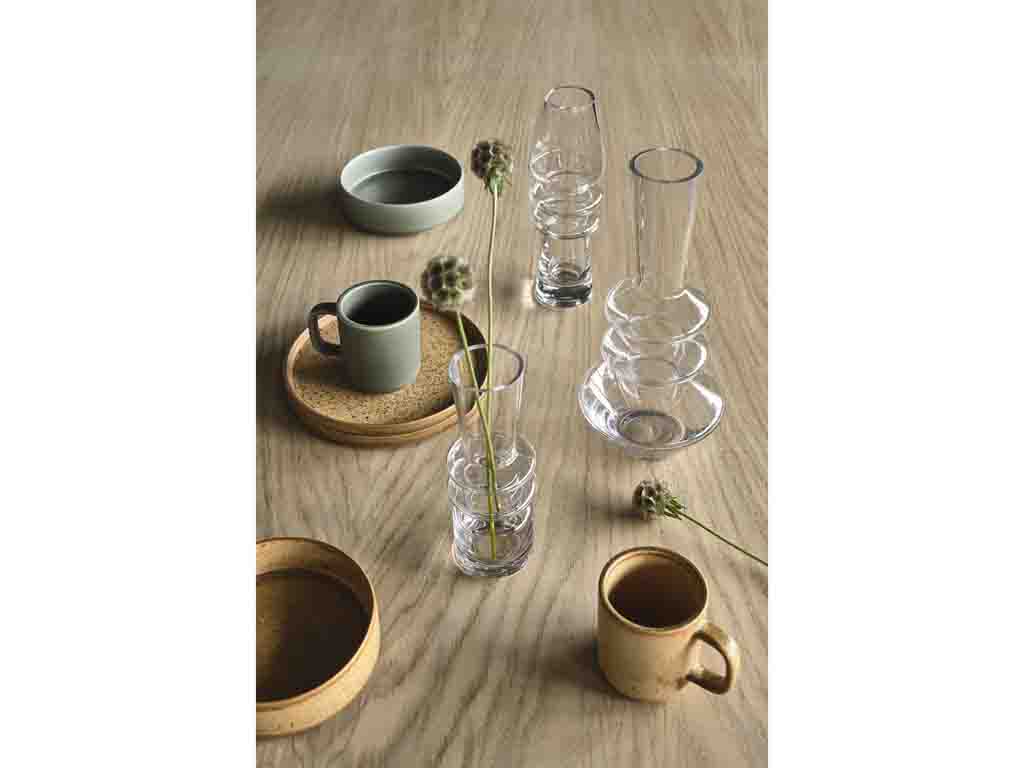 Villa Collection Trio Vaas Dia 7 x 20 cm Helder - Accessoire Loods