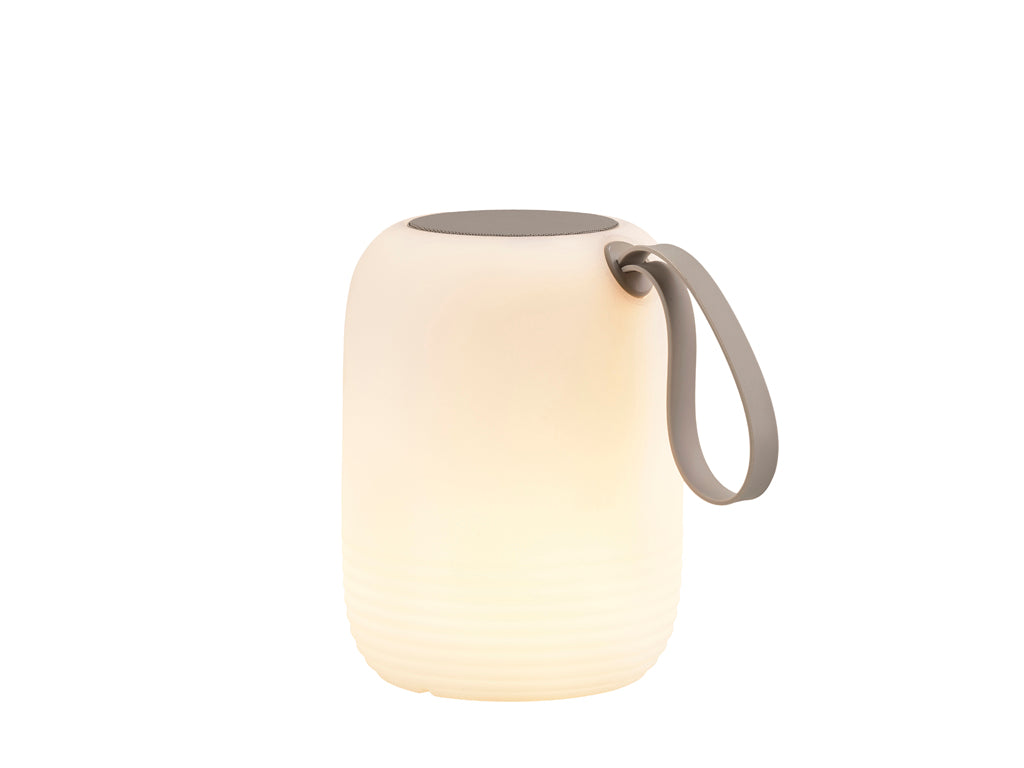 Villa Collection Hav LED Lamp met luidspreker Dia 17,5 x 23 cm Wit - Accessoire Loods