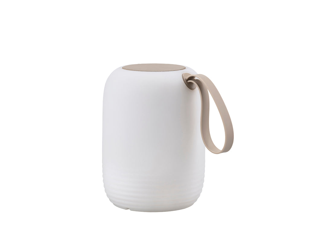 Villa Collection Hav LED Lamp met luidspreker Dia 17,5 x 23 cm Wit - Accessoire Loods