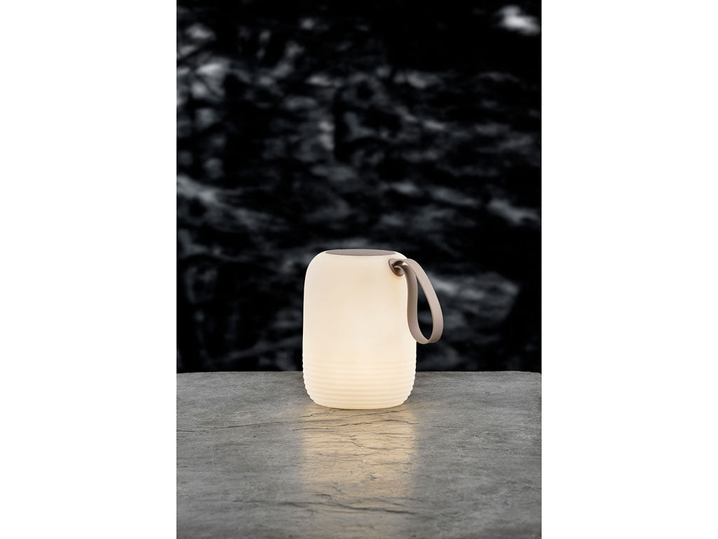 Villa Collection Hav LED Lamp met luidspreker Dia 17,5 x 23 cm Wit