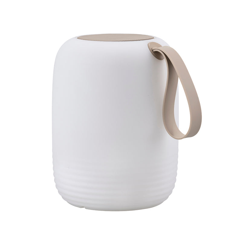 Villa Collection Hav Oplaadbare Lamp met Bluetooth luidspreker Dia 21 x 27,5 cm Wit