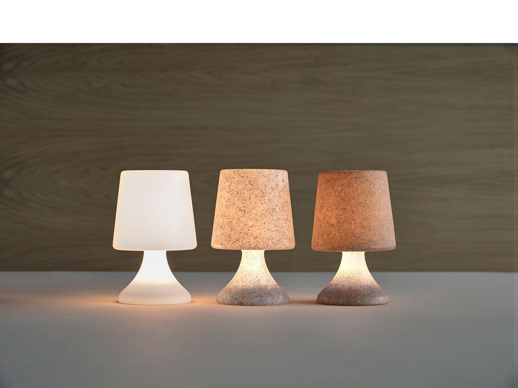 Villa Collection Midnat Oplaadbaar LED Lamp Dia 16 x 25,5 cm Lichtbruin
