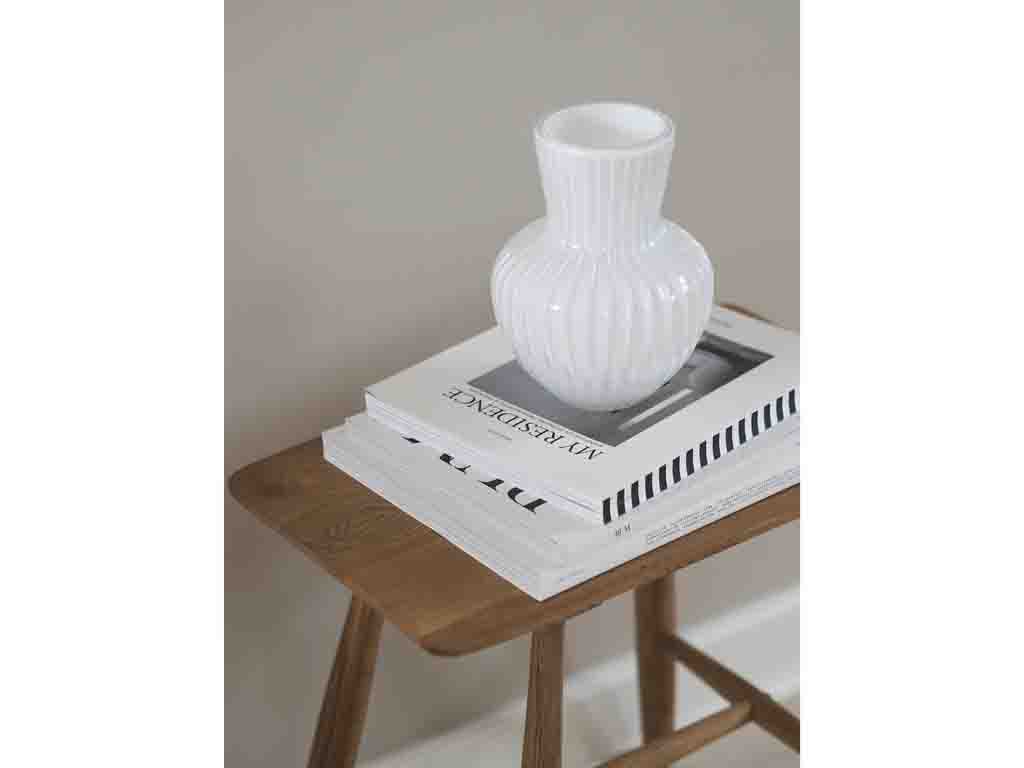 Villa Collection Cuneo Vaas Dia 15 x 20 cm Wit
