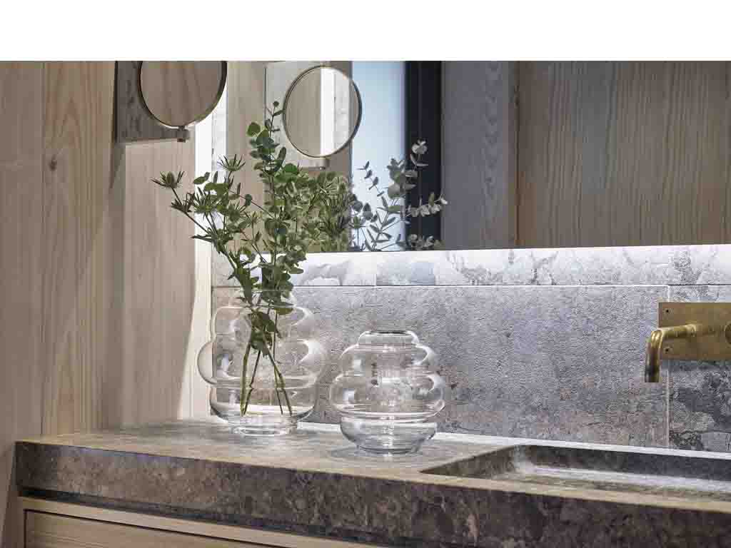 Villa Collection Bubble Vaas Dia 25 x 27,5 cm Helder