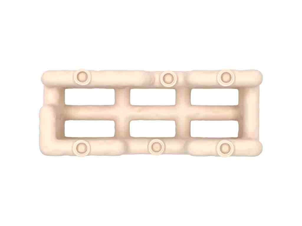 Villa Collection Lyng Kaarshouder 28 x 10 x 13,5 cm Beige - Accessoire Loods