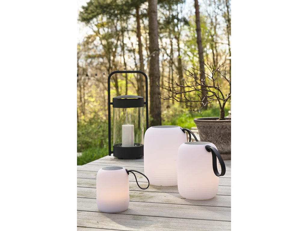 Villa Collection Ancona Lantaarn 26 x 20 x 56,7 cm Zwart - Accessoire Loods