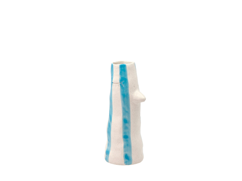 Villa Collection Whimsy Vaas 11,5 x 10 x 26 cm S Blauw - Accessoire Loods