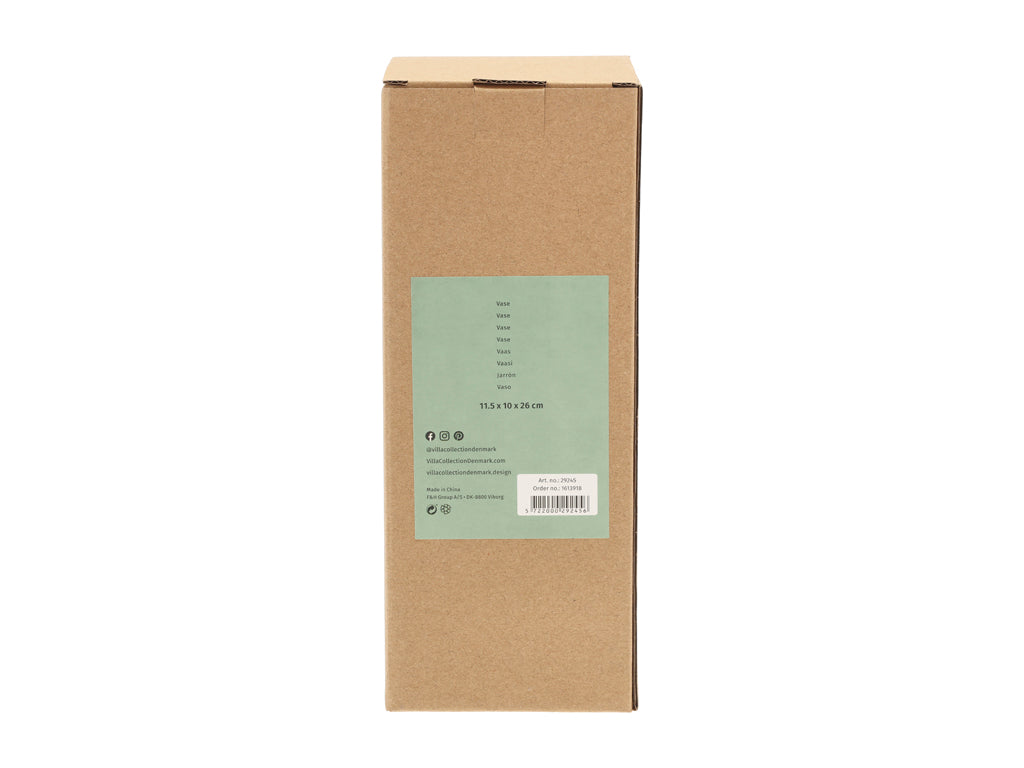 Villa Collection Whimsy Vaas 11,5 x 10 x 26 cm S Amber