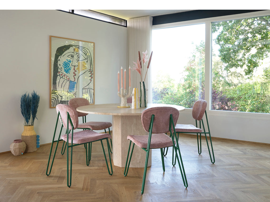 Villa Collection Whimsy Vaas 11,5 x 10 x 26 cm S Geel