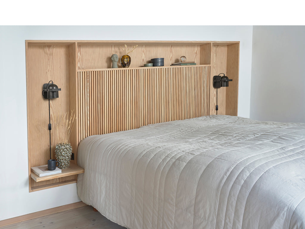 Villa Collection Otea Vaas Dia 12,5 x 14 cm Bruin/Zwart - Accessoire Loods