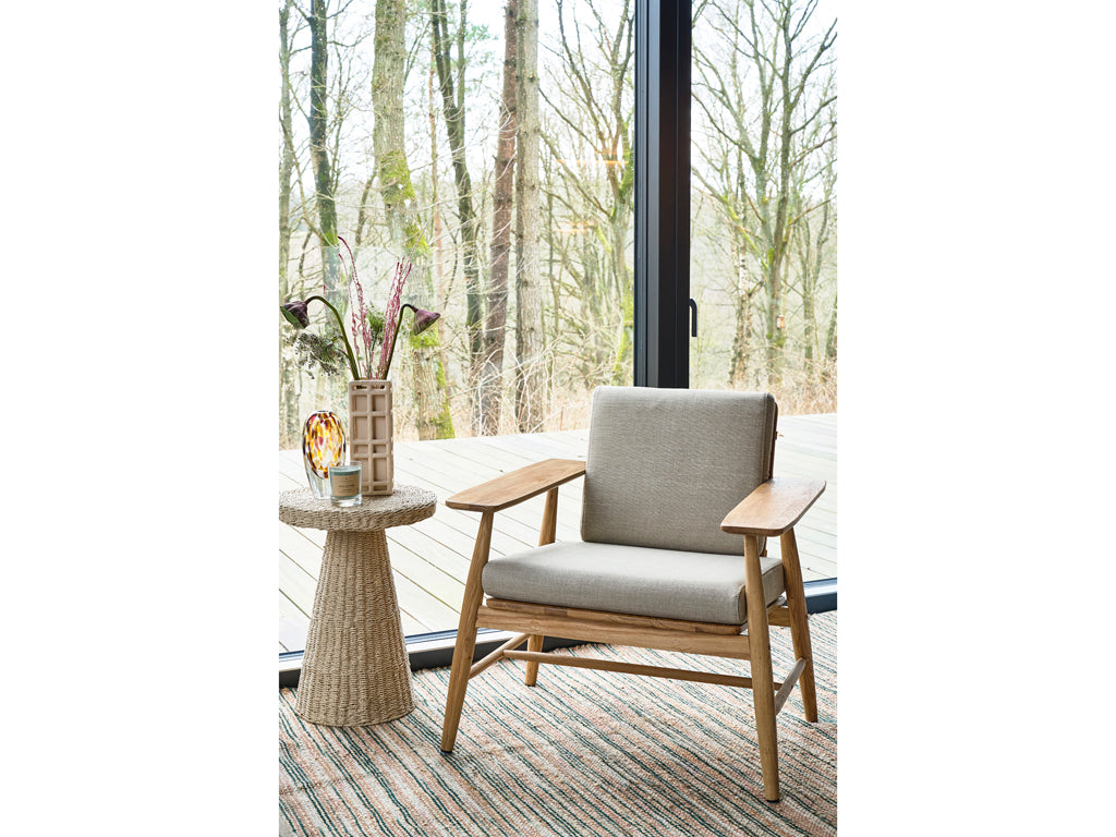 Villa Collection Otea Vaas Dia 10 x 21 cm Roze/Lichtgeel/Bruin - Accessoire Loods