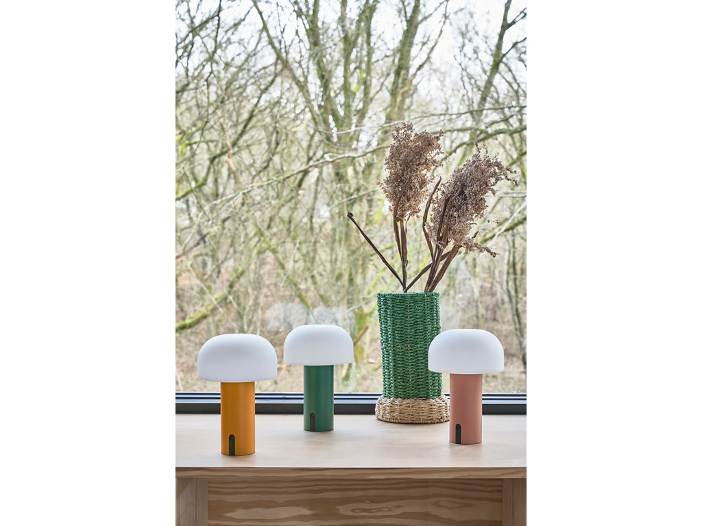 Villa Collection Styles Vaas Dia 17 x 14 x 28 cm Groen - Accessoire Loods