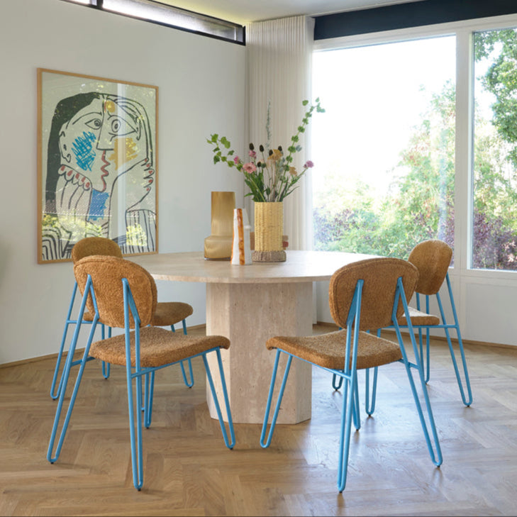 Villa Collection Styles Decoratieve vaas geel