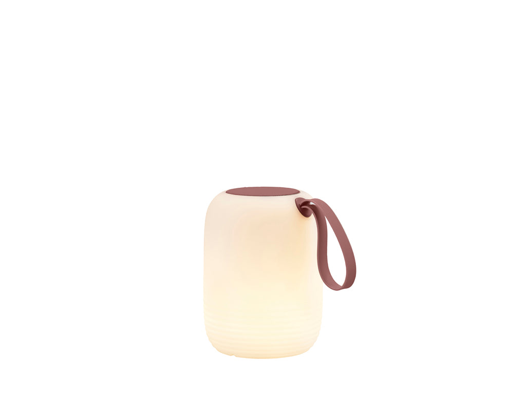 Villa Collection Hav LED Lamp met luidspreker Dia 12,5 x 15,5 cm Wit/Rood - Accessoire Loods