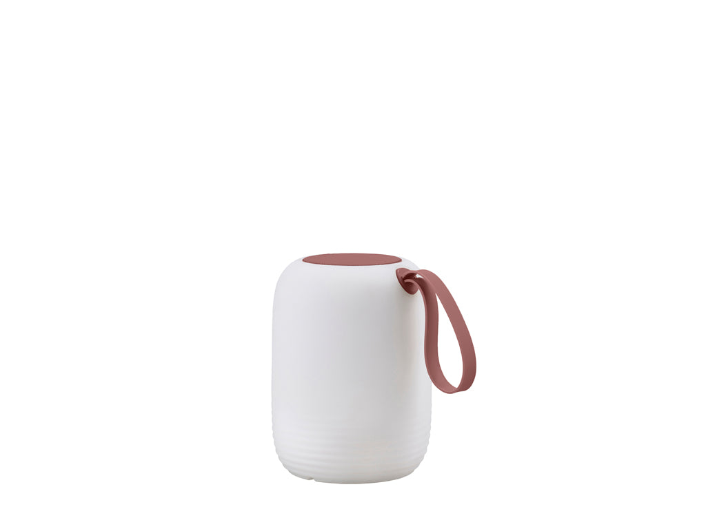 Villa Collection Hav LED Lamp met luidspreker Dia 12,5 x 15,5 cm Wit/Rood - Accessoire Loods