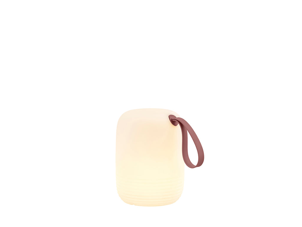 Villa Collection Hav Lounge Lamp Dia 12,5 x 15,5 cm Wit/Rood