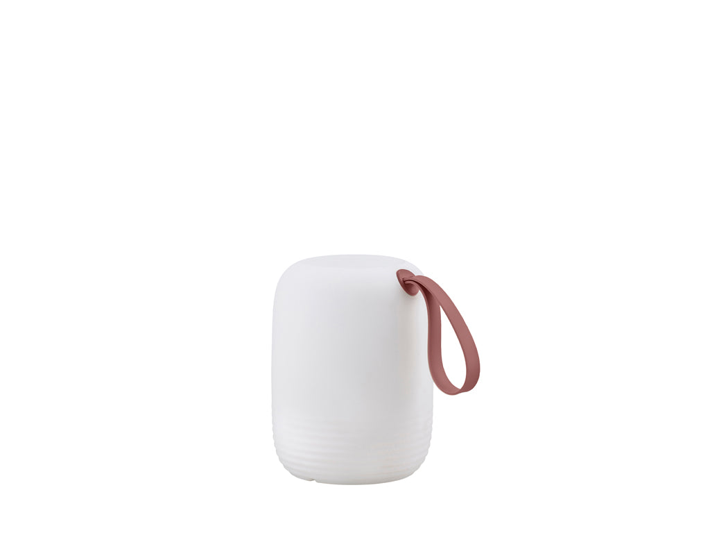 Villa Collection Hav Lounge Lamp Dia 12,5 x 15,5 cm Wit/Rood