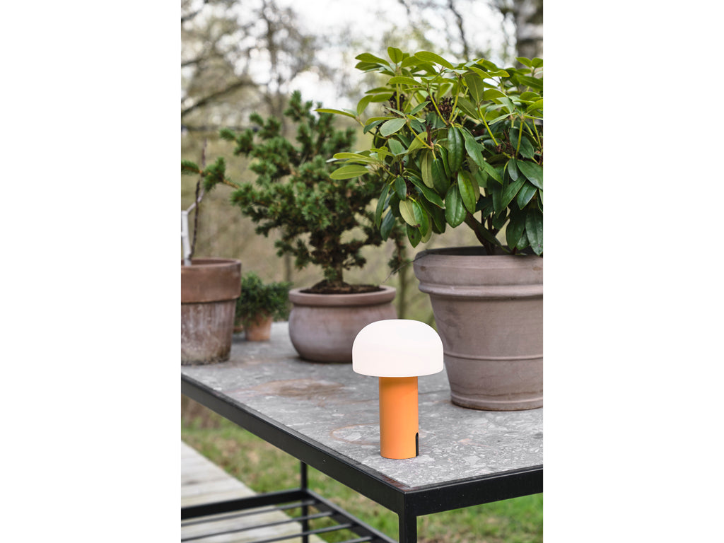 Villa Collection Styles Draadloze LED-lamp 15 x 22,5 cm Amber - Accessoire Loods