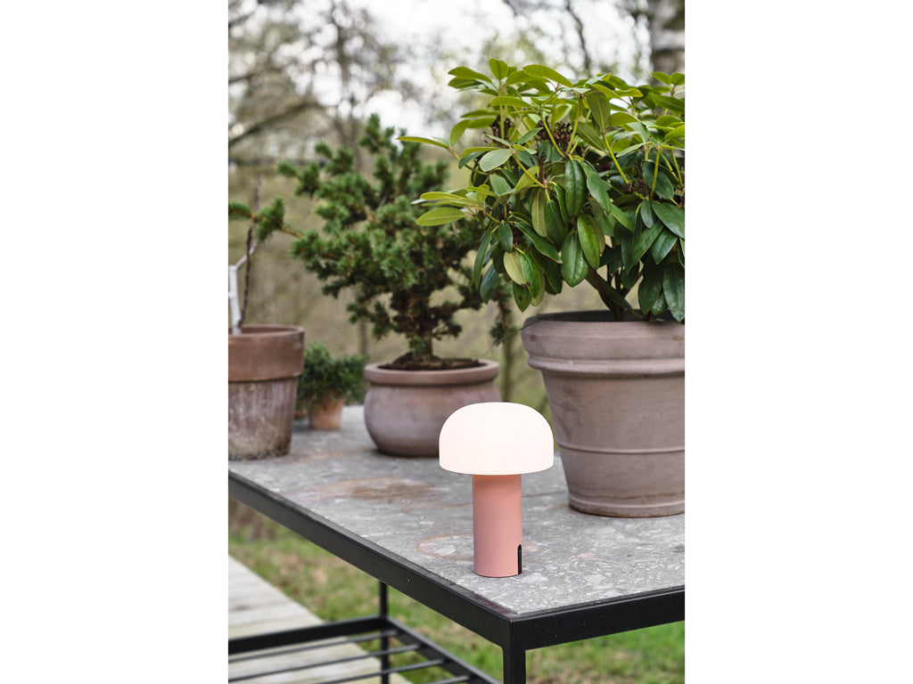 Villa Collection Styles LED Lamp Dia 15 x 22,5 cm Roze