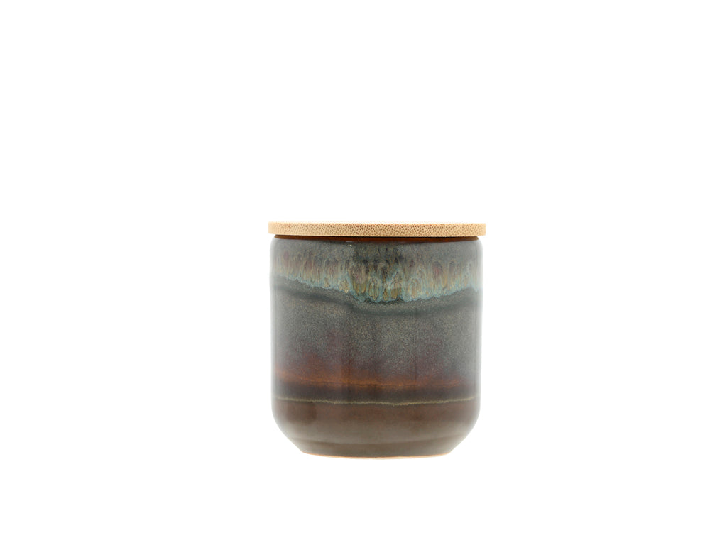 Villa Collection Iris Citrus and Wood Geurkaars Dia 7 x 7,3 cm Bruin/Groen