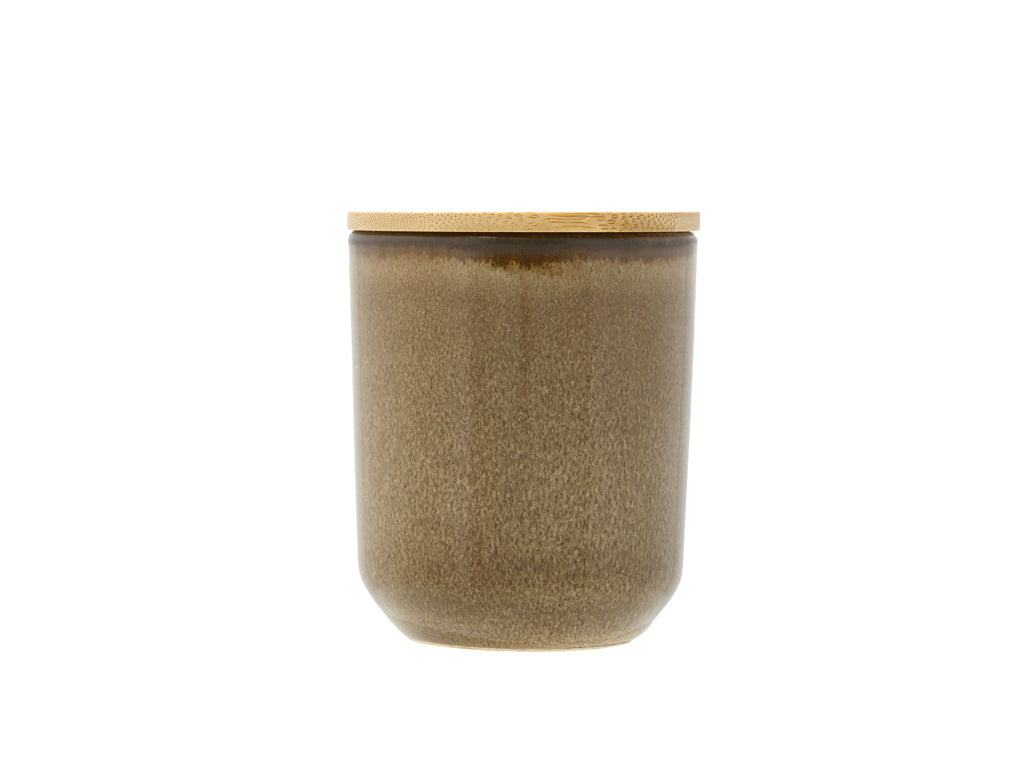 Villa Collection Iris Peachy Apricot Geurkaars Dia 8 x 9,5 cm Bruin - Accessoire Loods