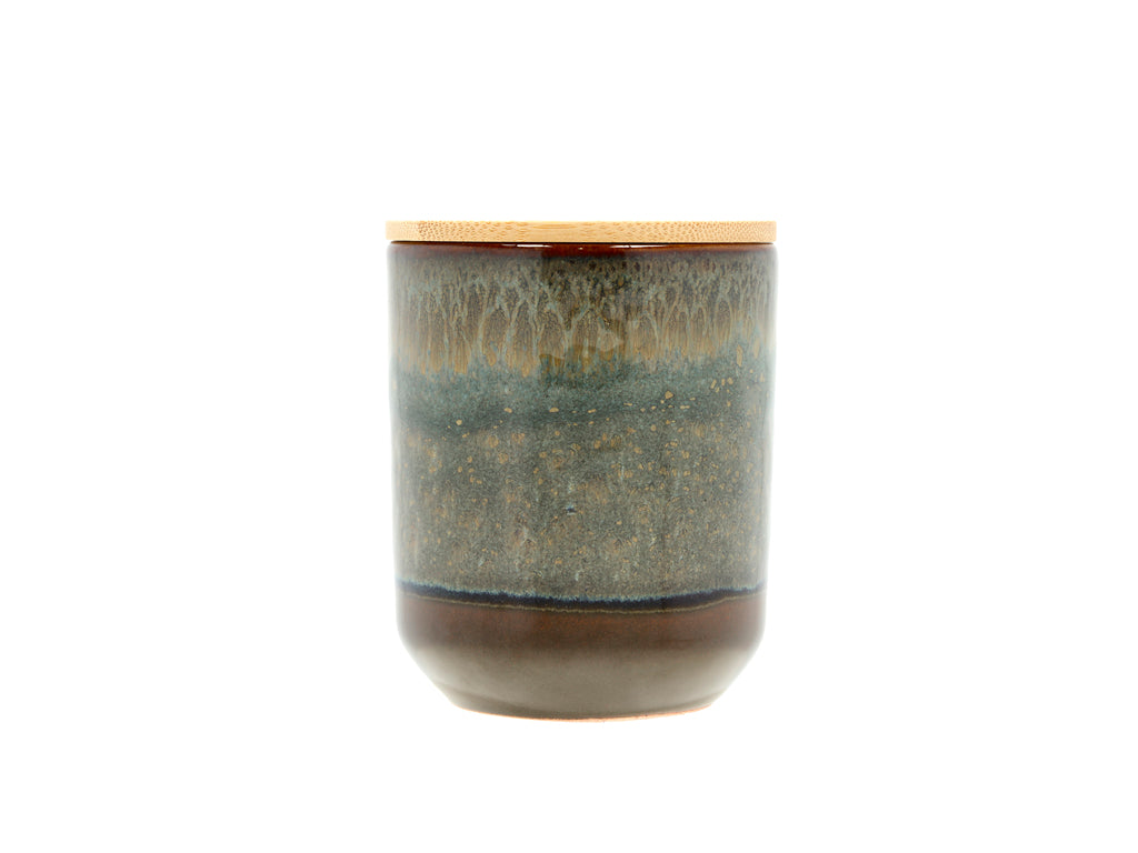 Villa Collection Iris Citrus and Wood Geurkaars Dia 8 x 9,5 cm Brown/Groen - Accessoire Loods