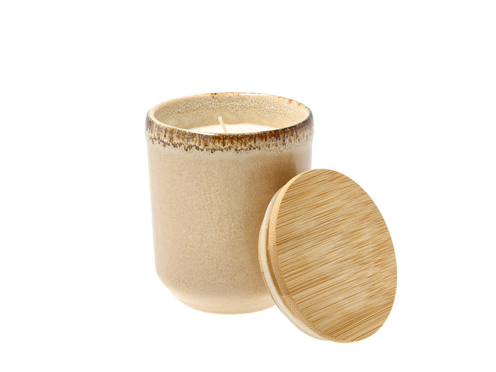 Villa Collection Iris Salted Sage Geurkaars Dia 8 x 9,5 cm Crème - Accessoire Loods