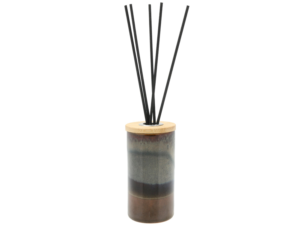 Villa Collection Iris Citrus and Wood Geurolie Dia 5,5 x 10,5 cm Bruin/Groen - Accessoire Loods