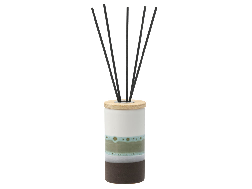 Villa Collection Iris Orchid Vanilla Geurolie Dia 5,5 x 10,5 cm Wit/Groen - Accessoire Loods