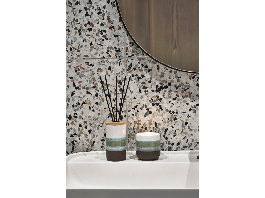Villa Collection Iris Orchid Vanilla Geurolie Dia 5,5 x 10,5 cm Wit/Groen - Accessoire Loods